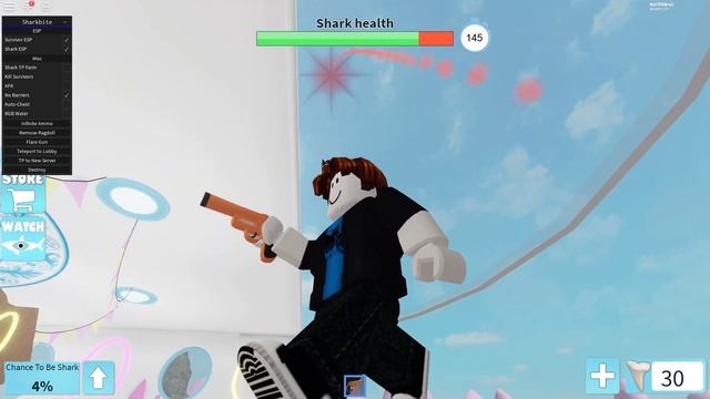 Roblox: ?Sharkbite INFINITE TEETH SCRIPT? смотреть онлайн