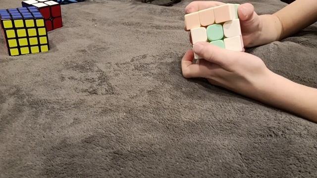 кубик Рубика шаблон на 3X3 смотреть онлайн