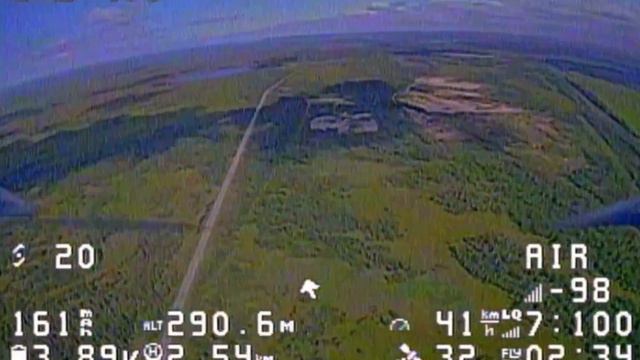 Crux 35. Тест на дальность полёта.