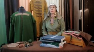 Демонстрационный мастер-класс «Верхняя плечевая мужская одежда эпохи раннего средневековья»