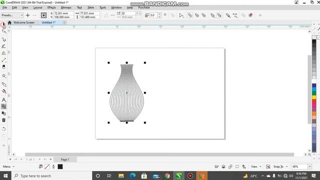 How to Create a VASE in CorelDraw x7, Coreldraw Tutorials смотреть онлайн