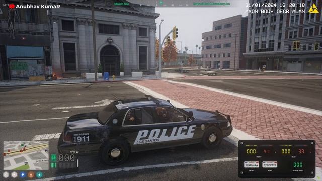 Cop RP | Alan Casey | Day 12 | #nopixelindia смотреть онлайн