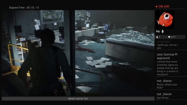 Noob girl gamer Blind plays Evil Within 2 | #4 смотреть онлайн