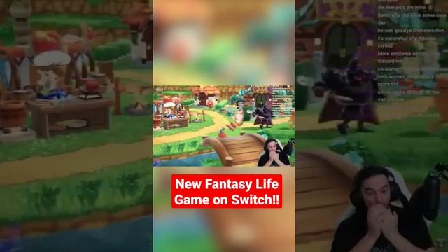 Fantasy Life i: The Girl Who Steals Time REACTION #fantasylife #nintendodirect