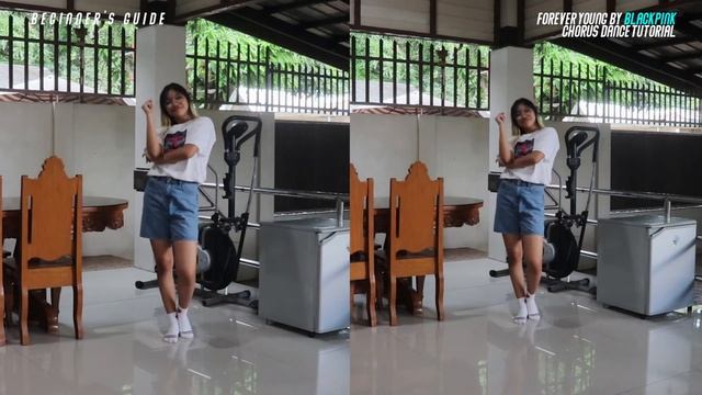 [EASY] FOREVER YOUNG by BLACKPINK Chorus Dance Tutorial (Mirrored) смотреть онлайн