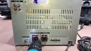 SONY MHC-881 Amplifier Radio Cassette Player Cd Maintenance Repair Restoration part 1