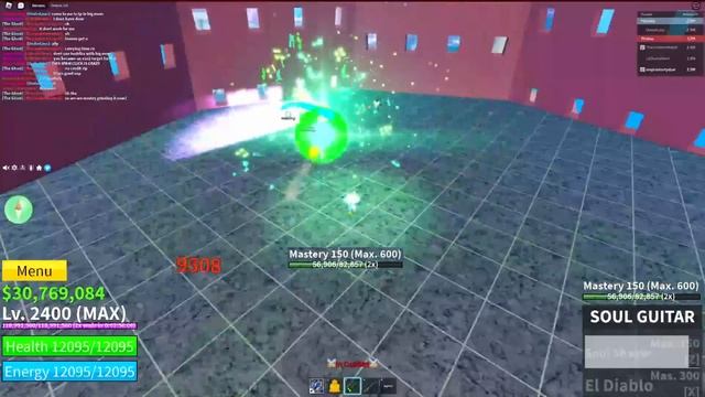 Unlocked Dual Cursed Katana And Soul Guitar! Awakened Dough Fruit - Blox Fruits Roblox смотреть онлайн