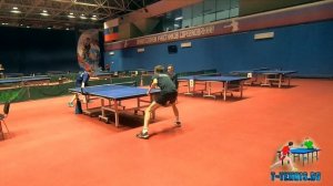 Шилов Глеб 925 фнтр - Лебедев Богдан 491 фнтр.  Кубок Москвы по настольному теннису 2004 и моложе.