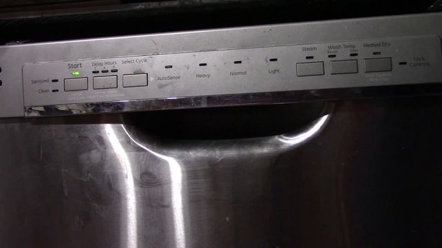 GE Dishwasher Test and Output Check Modes for Troubleshooting смотреть онлайн