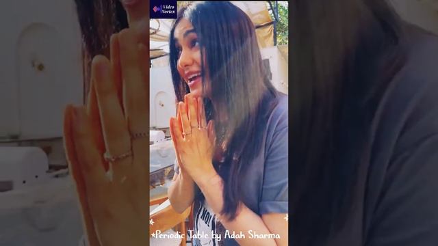 Periodic Table by Adah Sharma | Beauty with Brain | Adah Sharma | Kerla Story | Gorgeous Actress смотреть онлайн