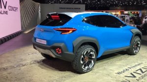 ТАКОЙ БУДЕТ новая SUBARU XV? Субару Визив Адреналин концепт