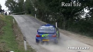 DIRT 4 vs DIRT RALLY vs Real Life / Sound comparison (Subaru Impreza WRC 2001)
