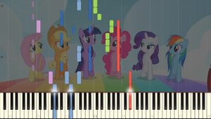 Best Friends Until the End of Time - My Little Pony FiM - Synthesia Piano Cover