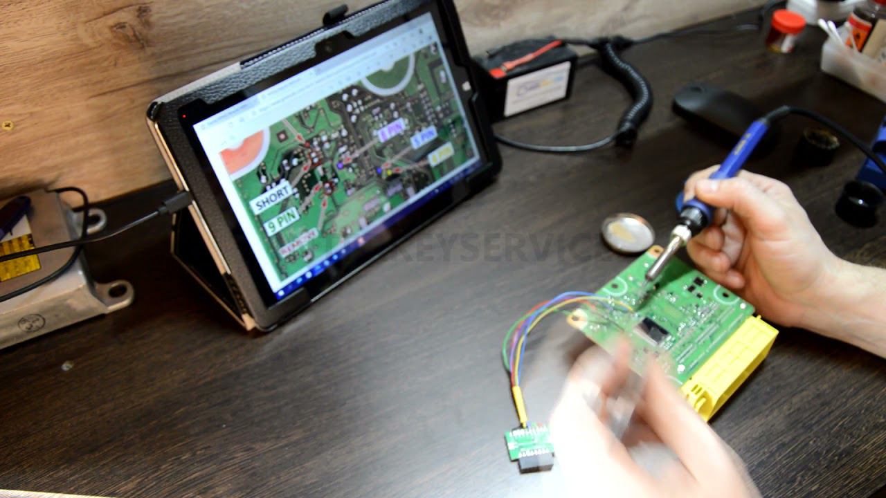 Toyota/Subaru AIRBAG H8SX crash reset using GromCalcTool software. смотреть онлайн