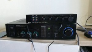 Akai DS-5 Демонстрация работы аудио коммутатора