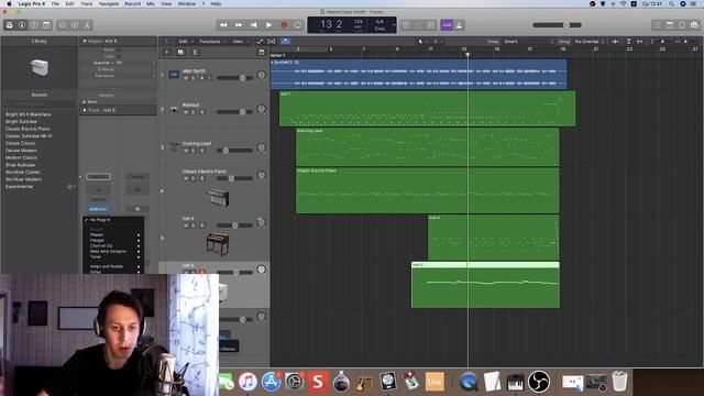 Юрий Арамисов - мастеркласс по созданию музыки в Logic Pro X смотреть онлайн