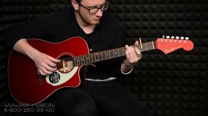 FENDER SONORAN SCE - электроакустика с грифом как у стратокастера