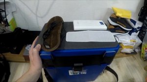 Зимняя рыбалка - подогрев рыболовного ящика