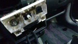 Opel Vita Corsa B, замена подсветки блока управления отопителем, и часов!