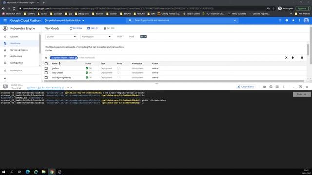 Google Cloud Platform: Security & Policies with ISTIO (1) смотреть онлайн