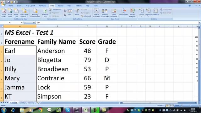 Excel - Data Validation смотреть онлайн