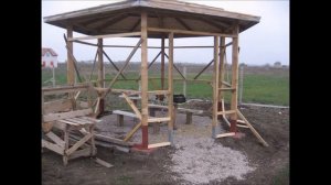 Шестигранная Беседка своими руками