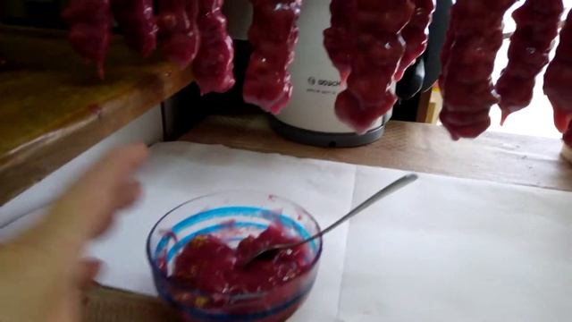 Part - 2 : ЧУРЧХЕЛА из гранатового сока, окончание, работа завершена. смотреть онлайн