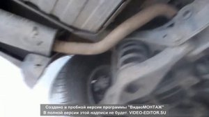Замена глушителя Паджеро 4  3.0 бензин.mp4