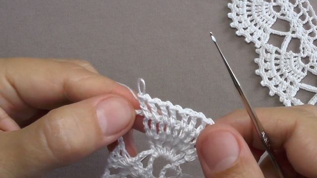 Beautiful and very easy to crochet LACE for beginners PATTERN SCHEME Ленточное кружево крючком КАЙМ смотреть онлайн