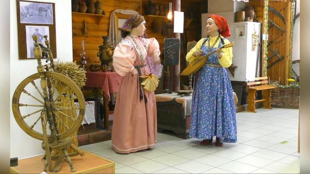 фольклорный дуэт "Духаня" - РНП "Я сегодня угорела не могу" смотреть онлайн