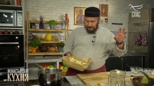 МОНАСТЫРСКАЯ КУХНЯ  ПОХЛЕБКА ИЗ ЩАВЕЛЯ  ПЕСОЧНЫЙ ПИРОГ С МАЛИНОЙ