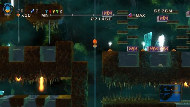 Spelunker HD Deluxe (PS4) CHAMPIONSHIP EX Area 6 Solo Walkthrough + All Litho Fragments Collected смотреть онлайн