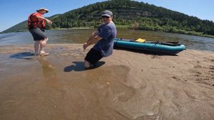 GoPro Сплав на sup board KOI из Шаманки по реке Иркут