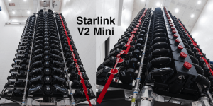 SpaceX запустила спутники нового поколения Starlink V2 Mini [новости науки и космоса]