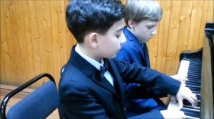 Фортепиано.Ансамбль_М.Мусоргский"Гопак"из оперы "Сорочинская ярмарка", Е.Крылатов "Крылатые качели"