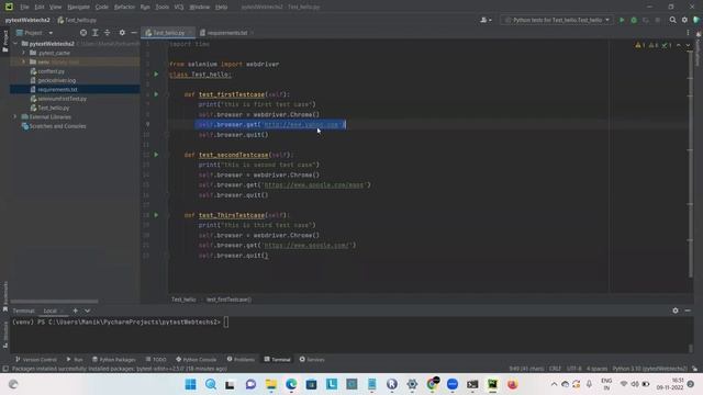 Launching Parallel Selenium Tests using Pytest