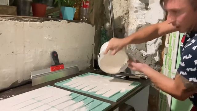 Декоративный кирпич из гипса. Всё гениальное просто.