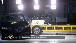 Краш-тест Nissan LEAF.