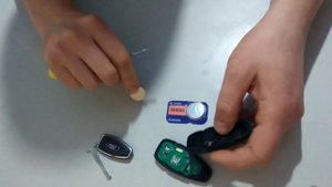 Замена батарейки в ключе Ford Mondeo Focus Fiesta Kuga