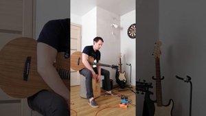 Кахон с гитарными струнами