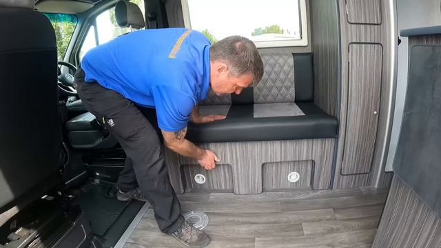 Race Van TOUR of Motorhome by Sportec camper conversion's смотреть онлайн