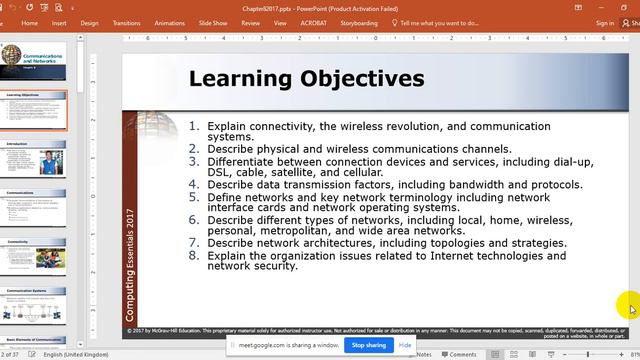 Chapter 8 : Communications and Networks смотреть онлайн