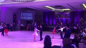 Alex & Grace J3 Open Silver Final Samba-Nyemchek's Junior All-Star DanceSport Championship