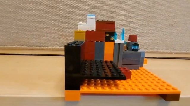 майнкрафт : нижний мир ( обновленный ) из лего смотреть онлайн