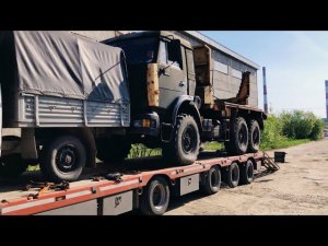 Дальнобой по северам, выгрузка в Сыктывкаре.
