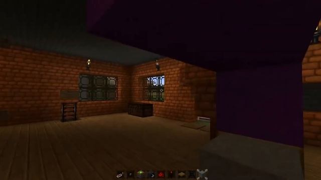 Блокировка двери замком. (не оригинально)