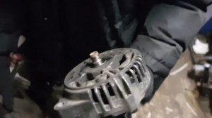 Замена реле и подшипников на генераторе Mercedes w210