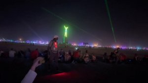 Full burn of the Burning Man 2022