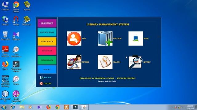 Java programming |Library Management System project in java