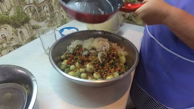Помидоры зелёные на зиму как грибы.